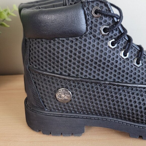 Timberland Vent Tech Hive Honeycomb Triple Black 6 Inch Classic Premium Boots 3 - Picture 5 of 14